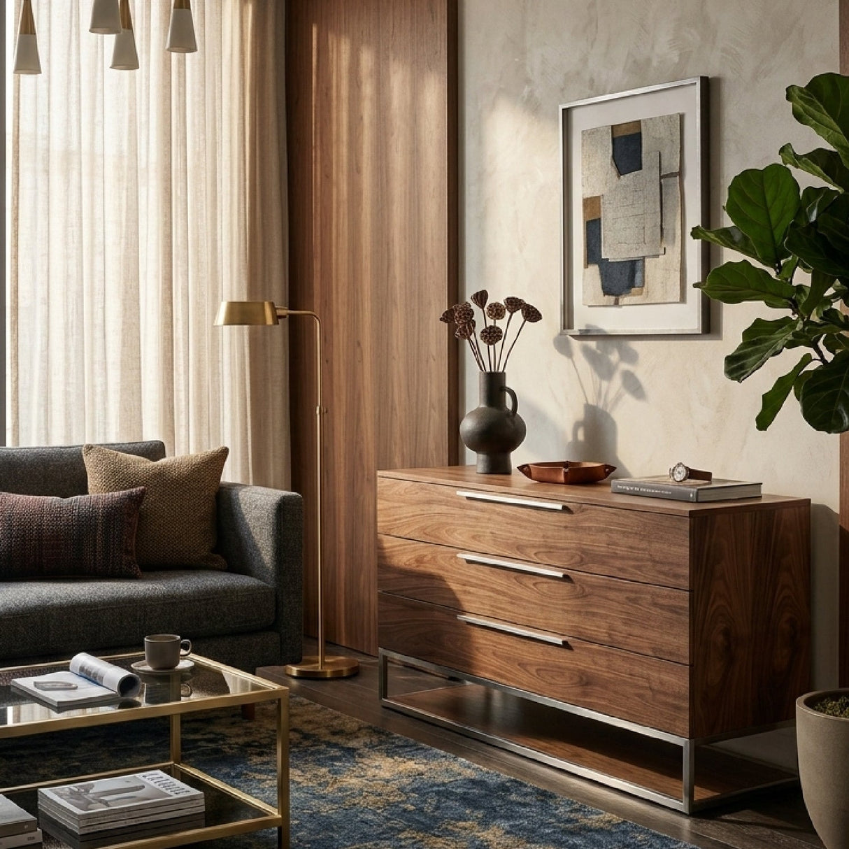 Wooden 3-Drawer Dresser – Heloise – alternate view 6