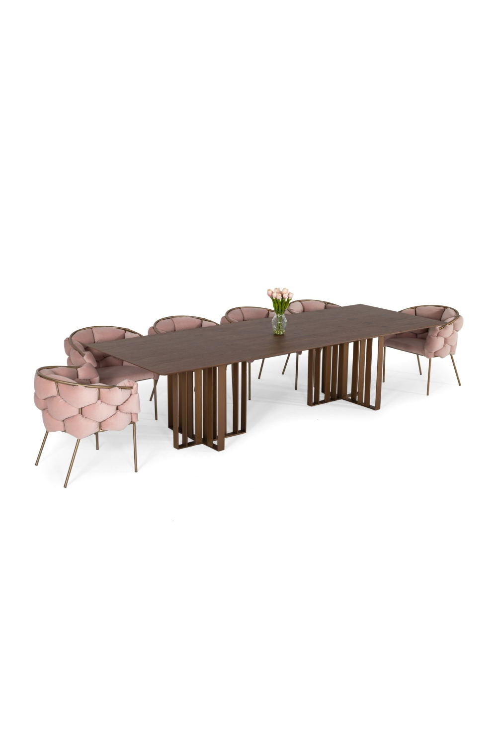Wenge Oak Dining Table | OROA Modern Livia | Oroa.com