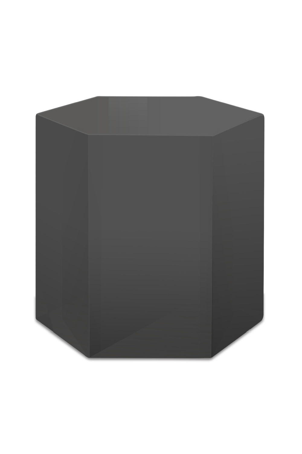 Hexagonal Gray End Table M | OROA Modern Newmont | Oroa.com