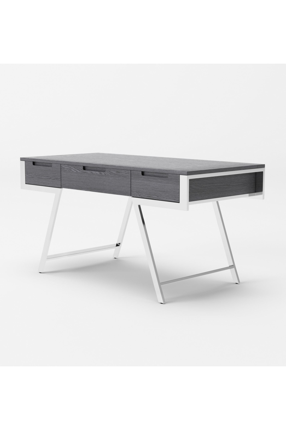 Gray Elm Office Desk | OROA Modern Dessart | Oroa.com