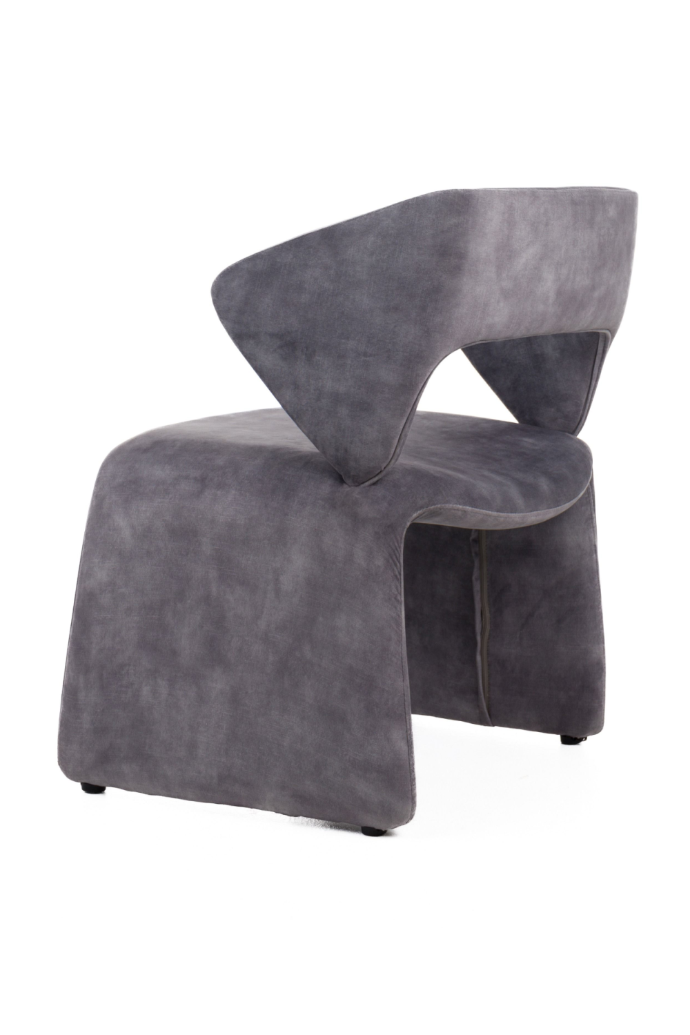 Gray Cut-Out Accent Chair | OROA Modern Linus | Oroa.com
