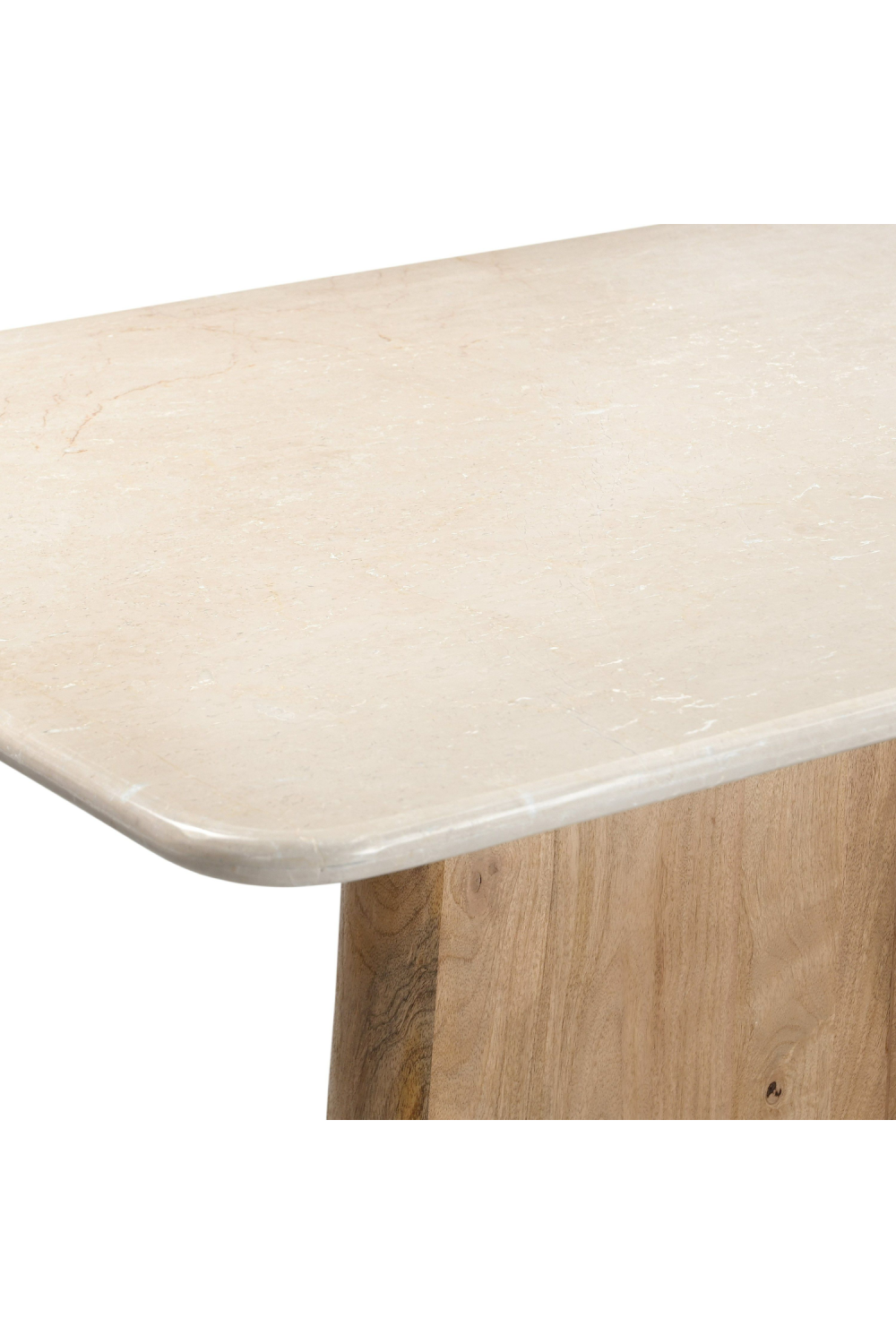 Cream Marble Dining Table | OROA Modern Harley | Oroa.com