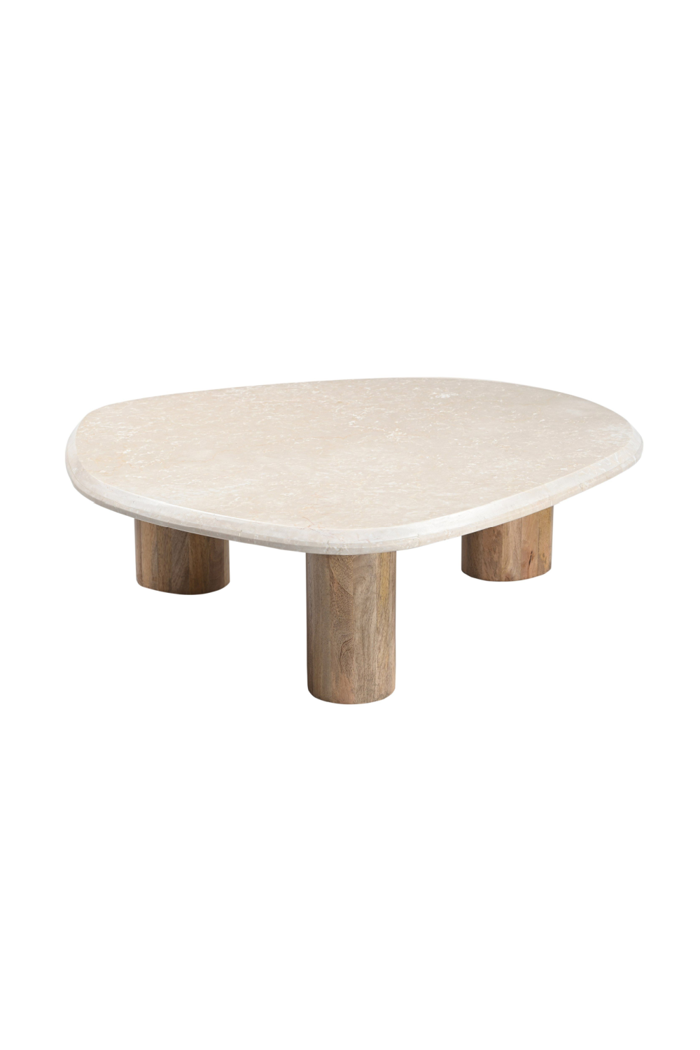 Freeform Cream Marble Nesting Tables (3) | OROA Modern Marlin | Oroa.com
