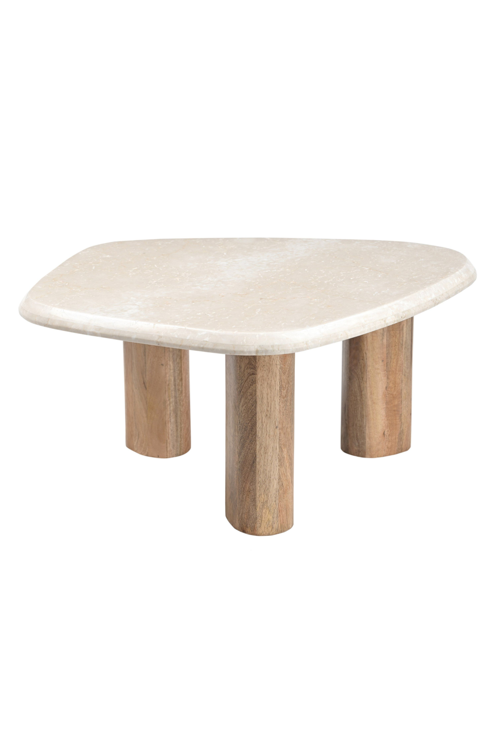 Freeform Cream Marble Nesting Tables (3) | OROA Modern Marlin | Oroa.com