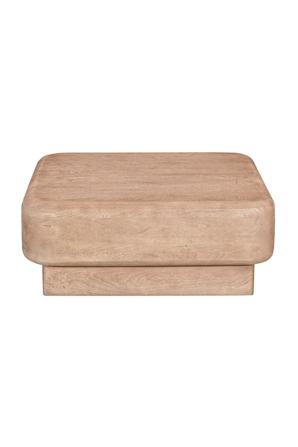 Natural Mango Wood Coffee Table | OROA Modern Bruno