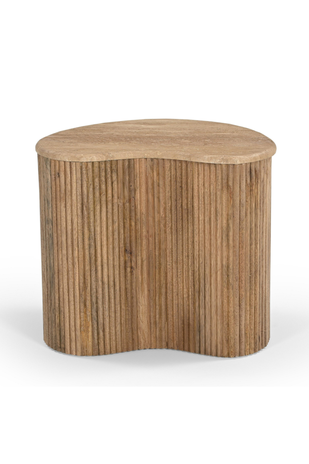 Freeform Travertine Coffee Table Set (3) | OROA Modern Matador | Oroa.com