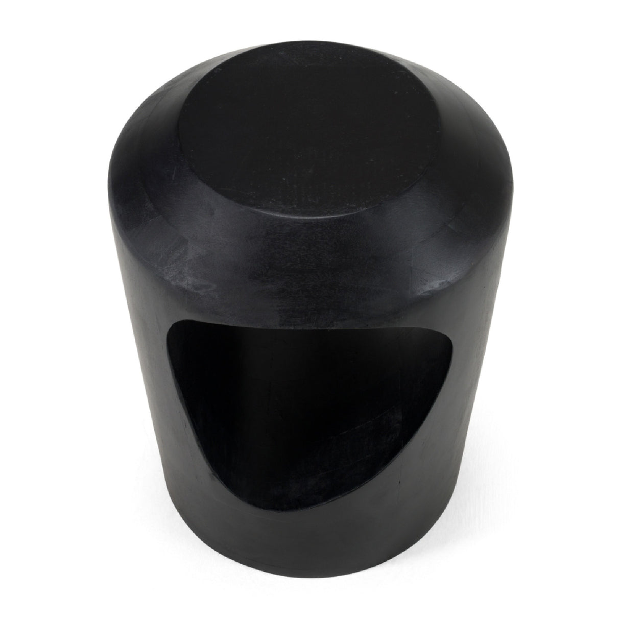 Black Wooden End Table – Tracy – rear view