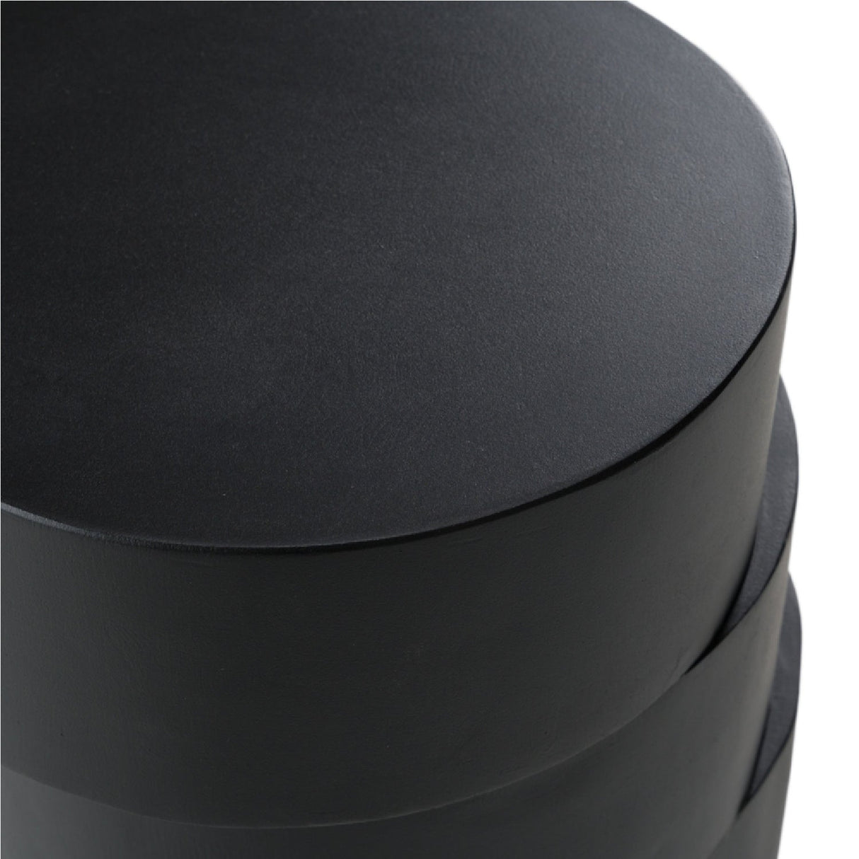 Black Wooden Stacked End Table – Grove – alternate view 5
