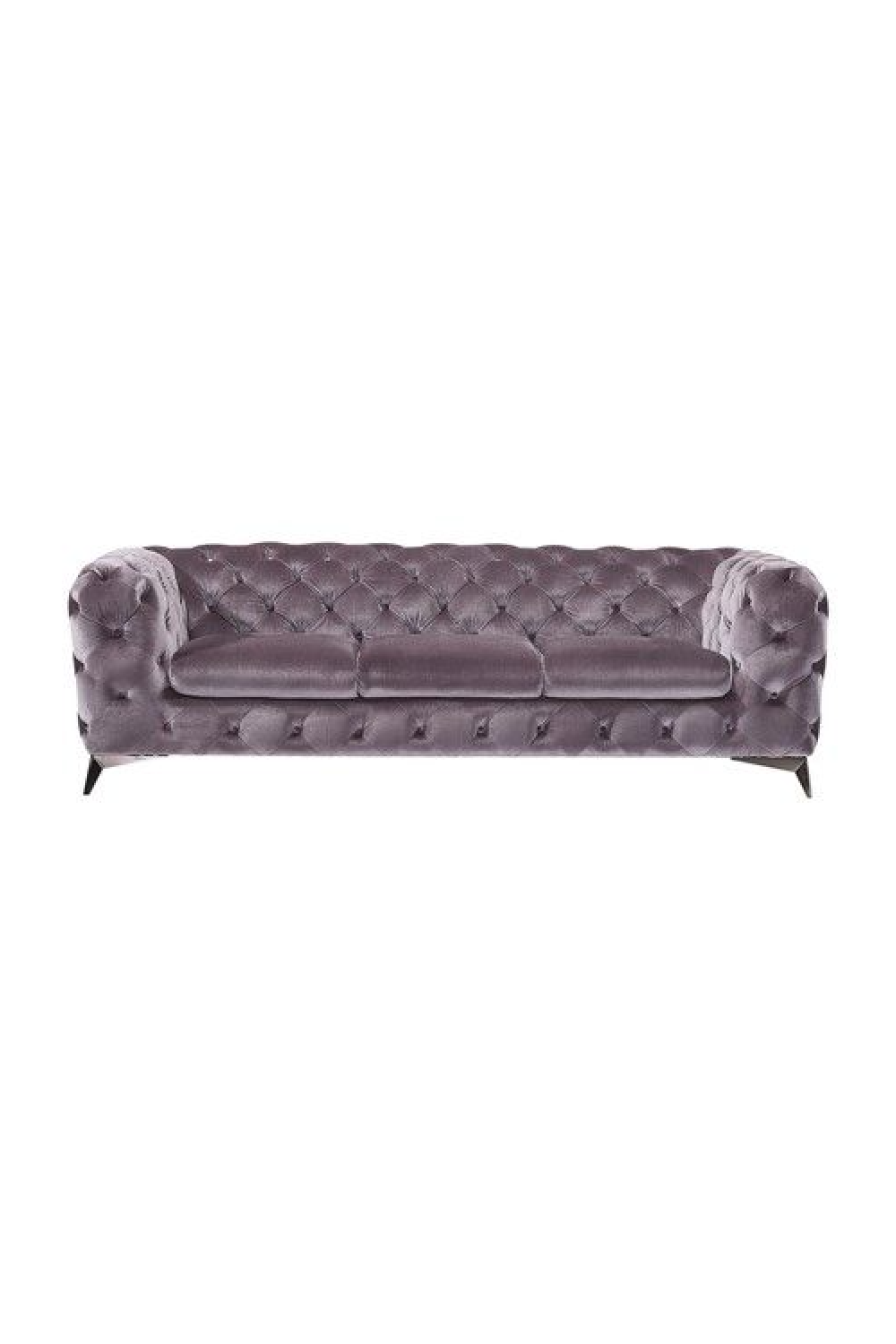 Gray Tufted Sofa | OROA Modern Delilah | Oroa.com