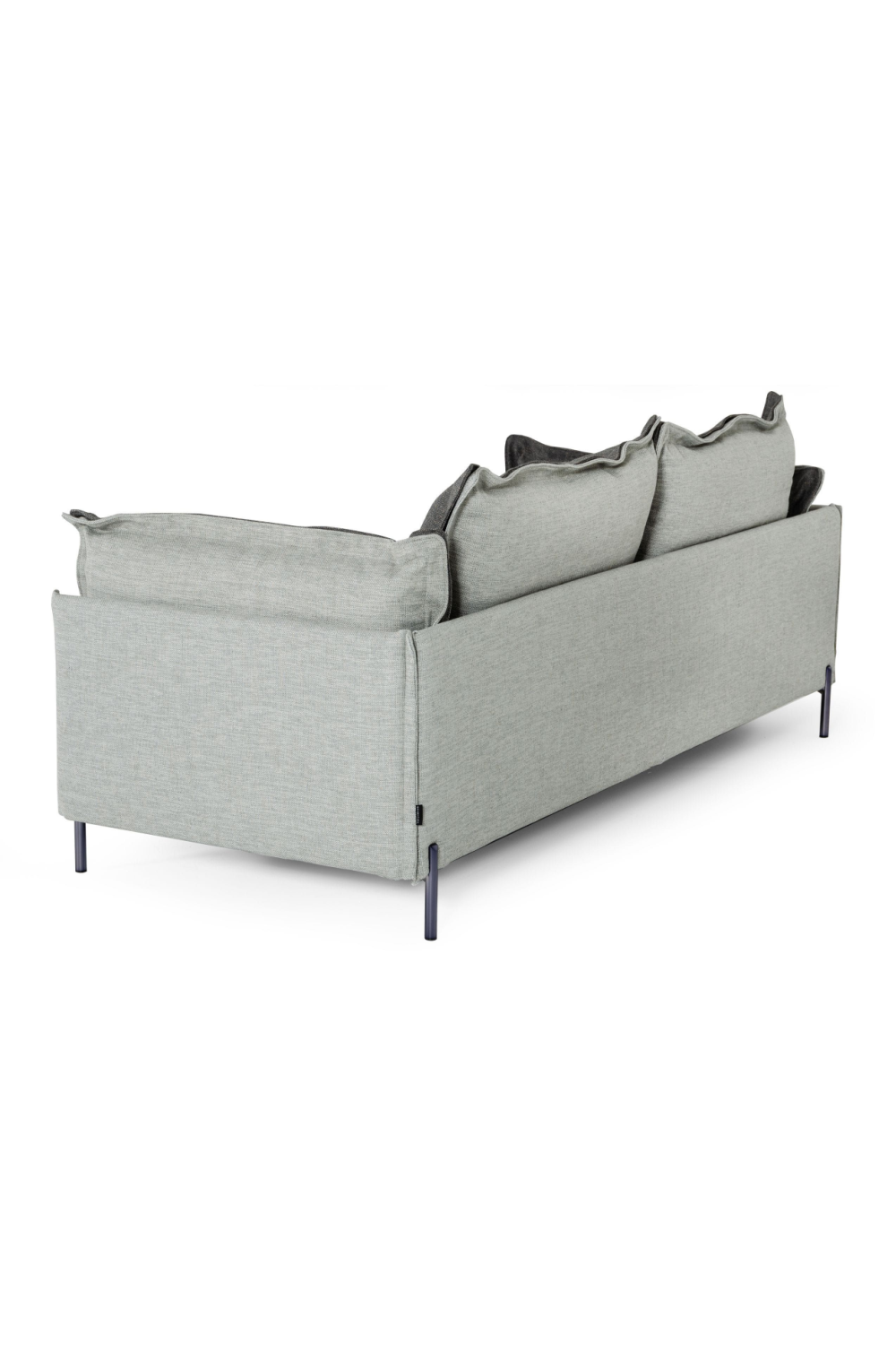 Two-Toned Gray Flange Sofa | OROA Modern Mars | Oroa.com