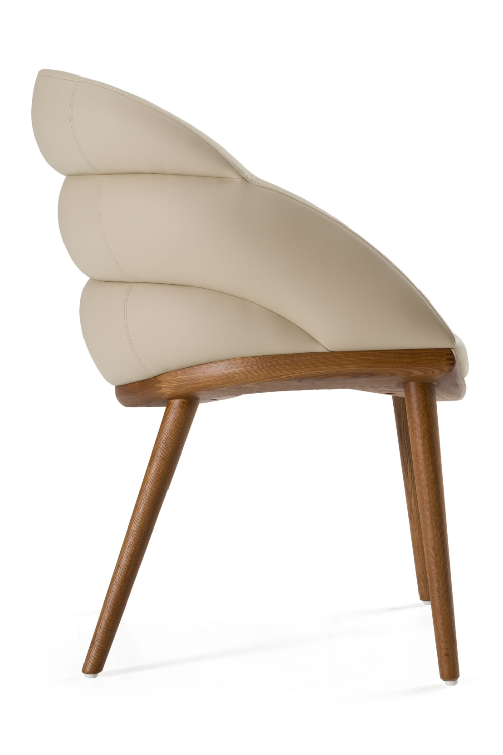 Beige Vegan Leather Dining Chair | OROA Modern Michael | Oroa.com