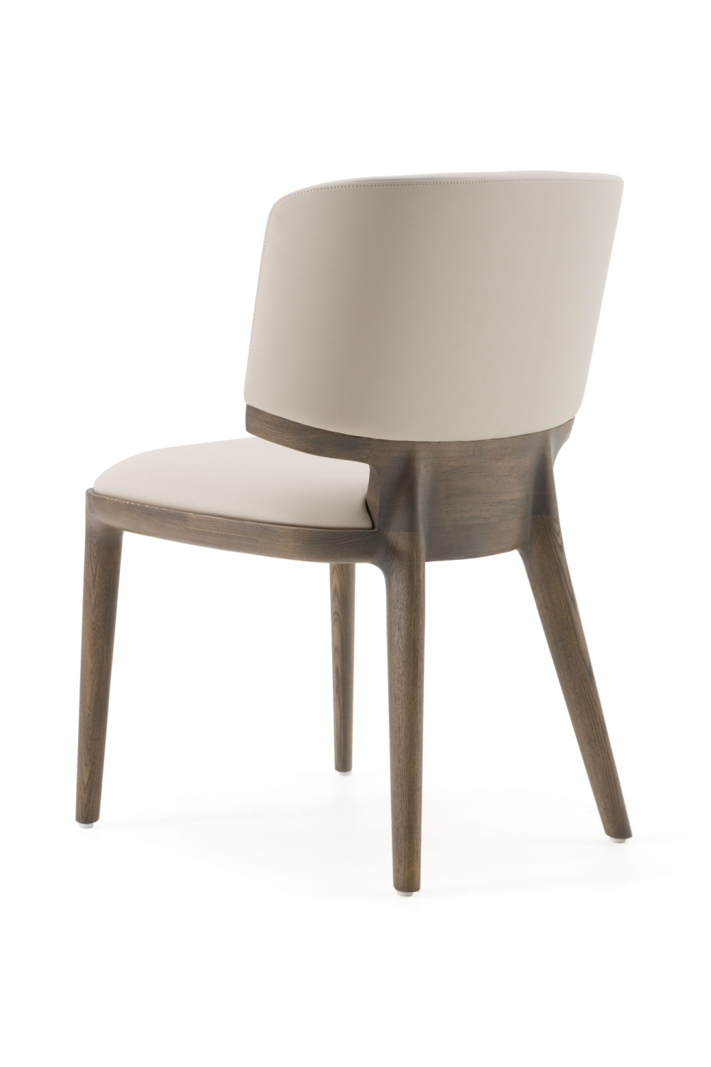Gray Vegan Leather Dining Chairs (2) | Oroa.com