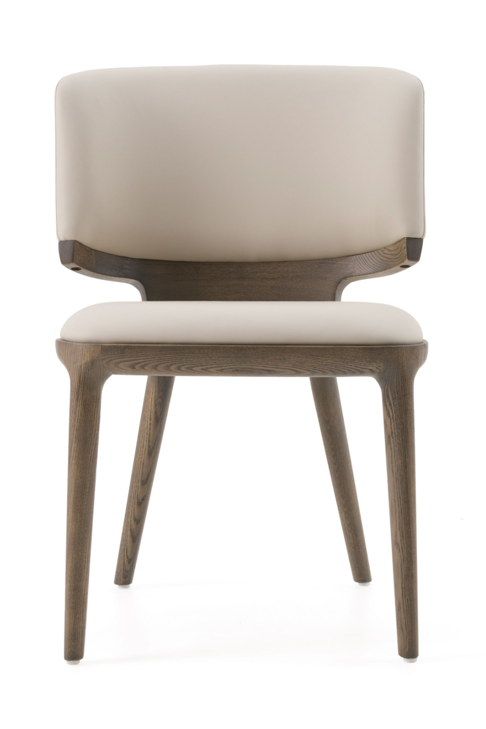 Gray Vegan Leather Dining Chairs (2) | OROA Modern Stanley | Oroa.com