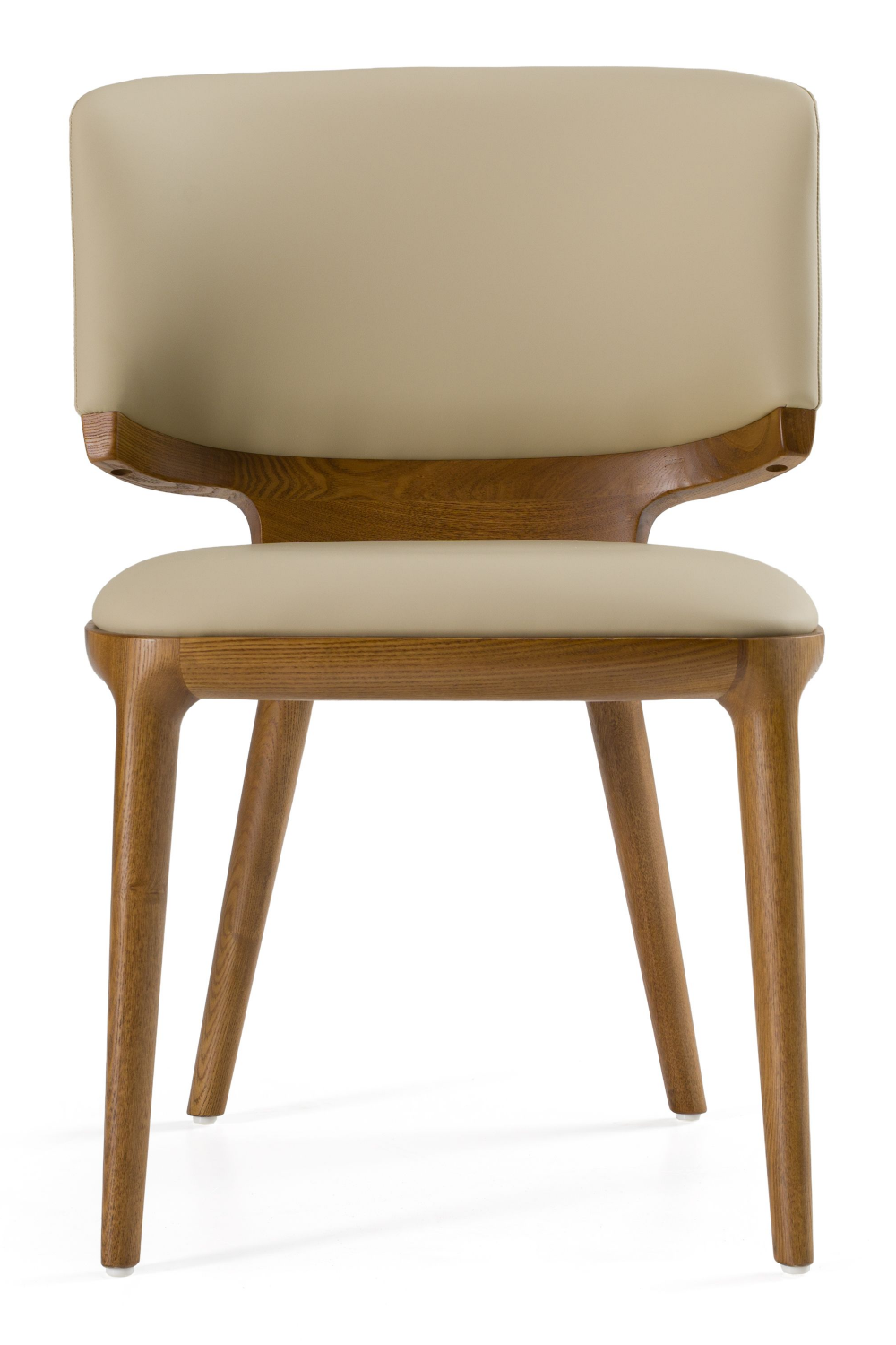 Vegan Leather Contemporary Dining Chairs (2) | OROA Modern | Oroa.com