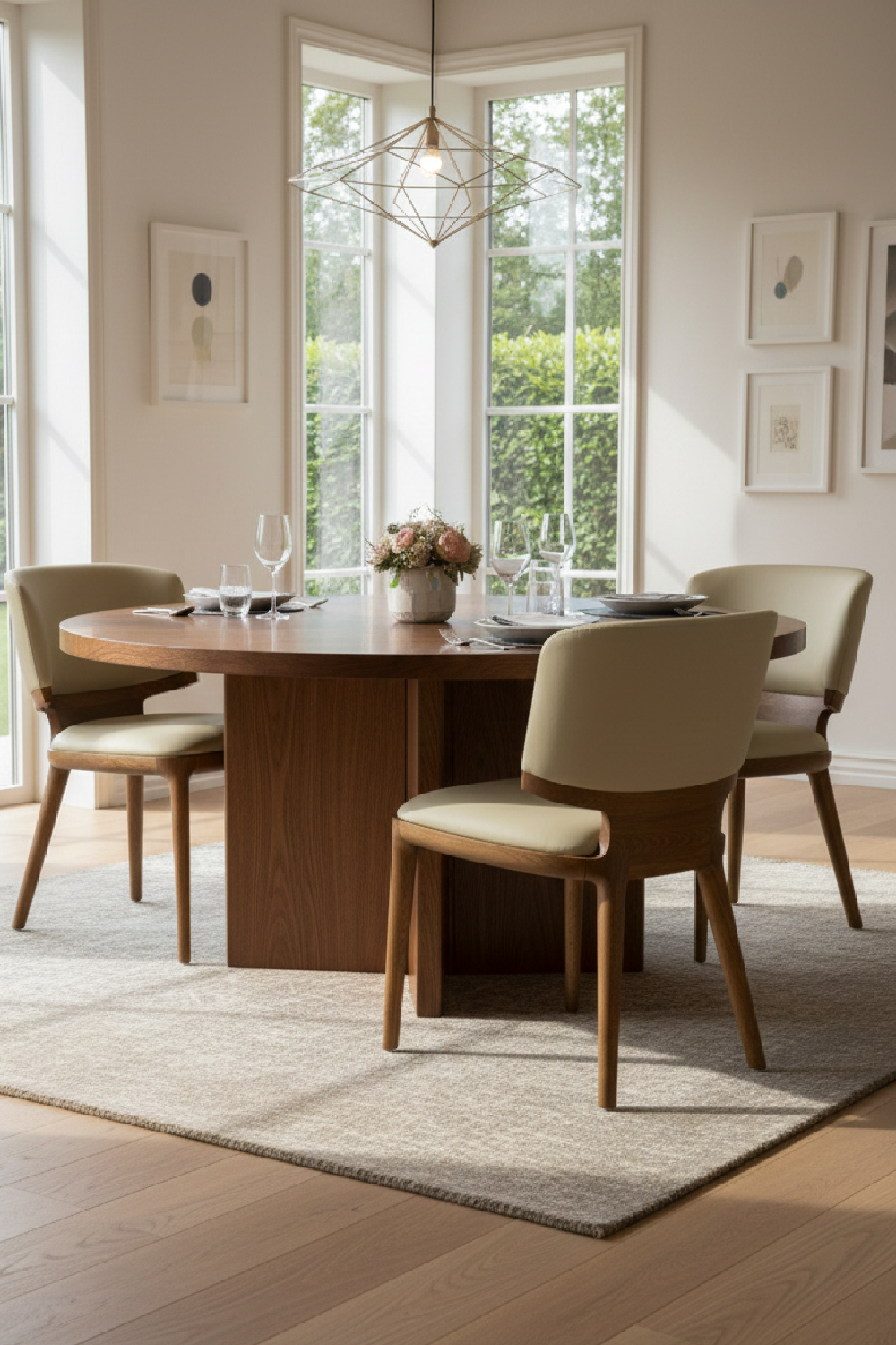 Vegan Contemporary Dining Chairs (2) | OROA Modern Stanley | Oroa.com