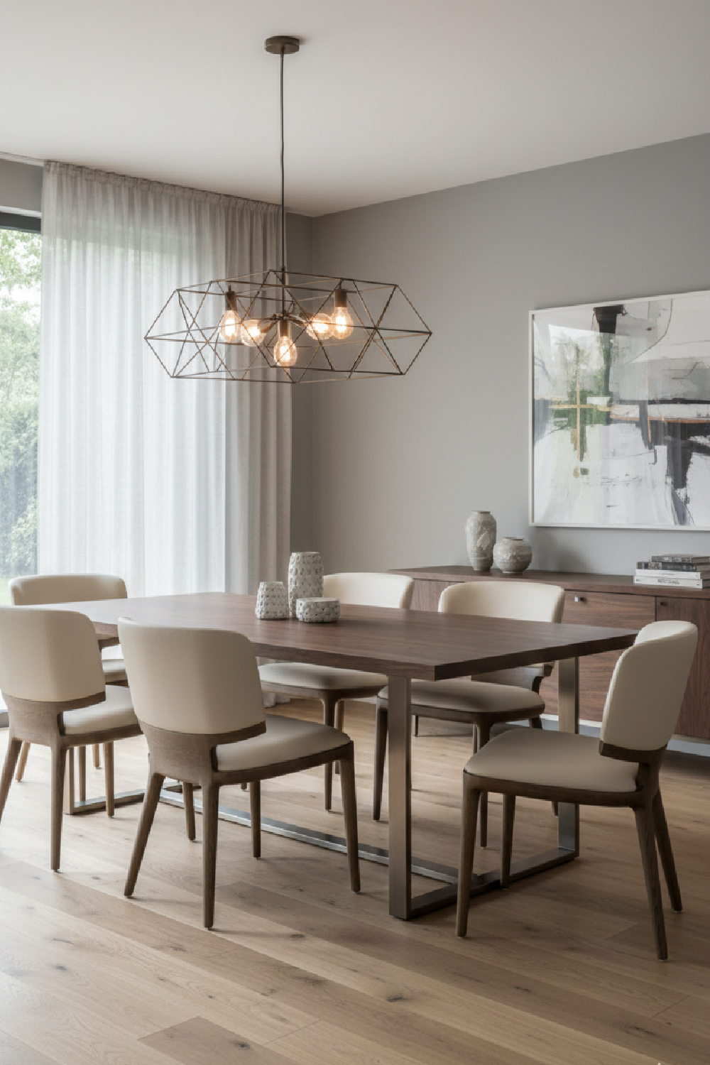 Vegan Contemporary Dining Chairs (2) | Oroa.com