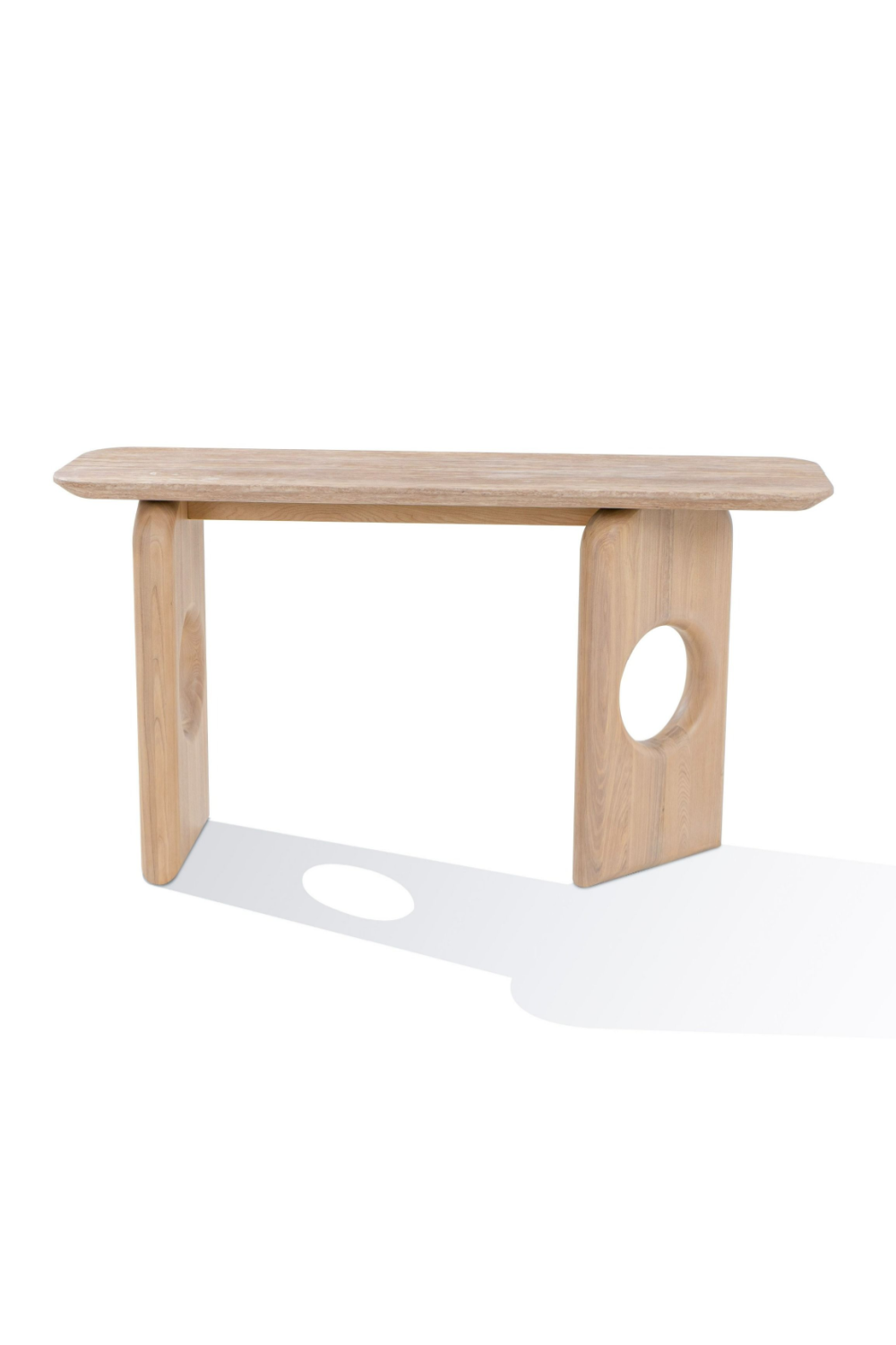 Beige Marble Console Table | OROA Modern Osaka | Oroa.com