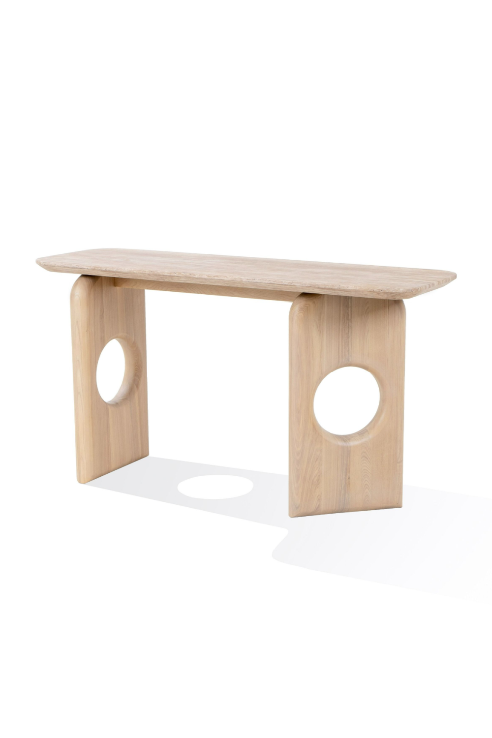 Beige Marble Console Table | OROA Modern Osaka | Oroa.com