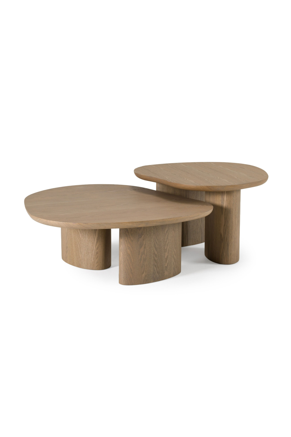 Wooden & Onyx Nesting Coffee Tables (3) | OROA Modern Raywood | Oroa.com