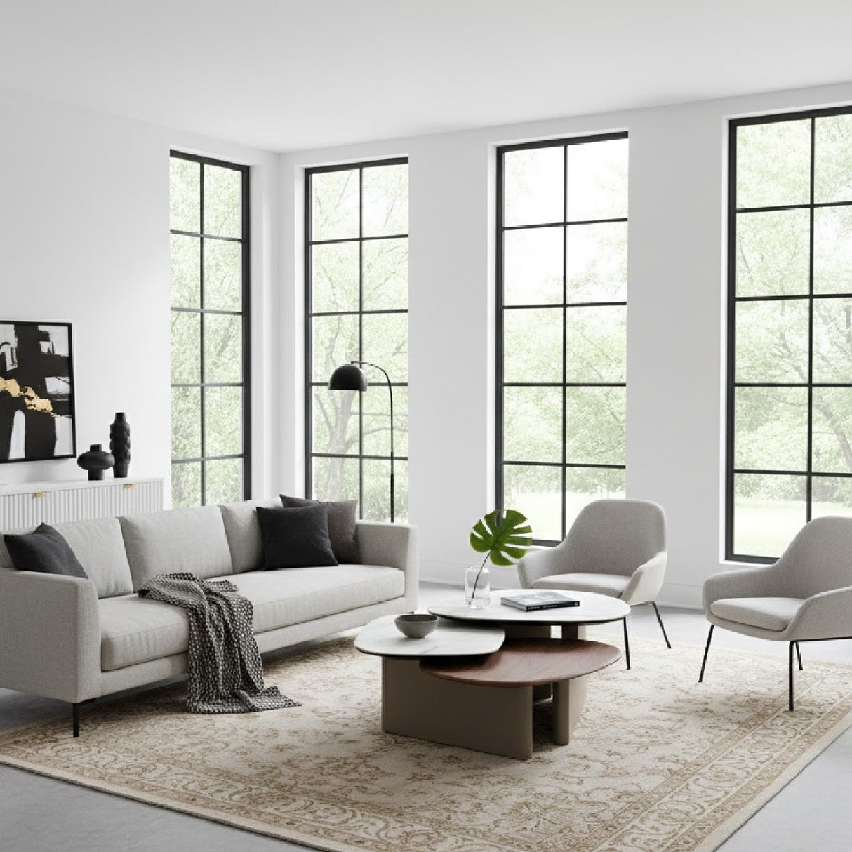 Triple Top Coffee Table | OROA Modern Robson | Oroa.com