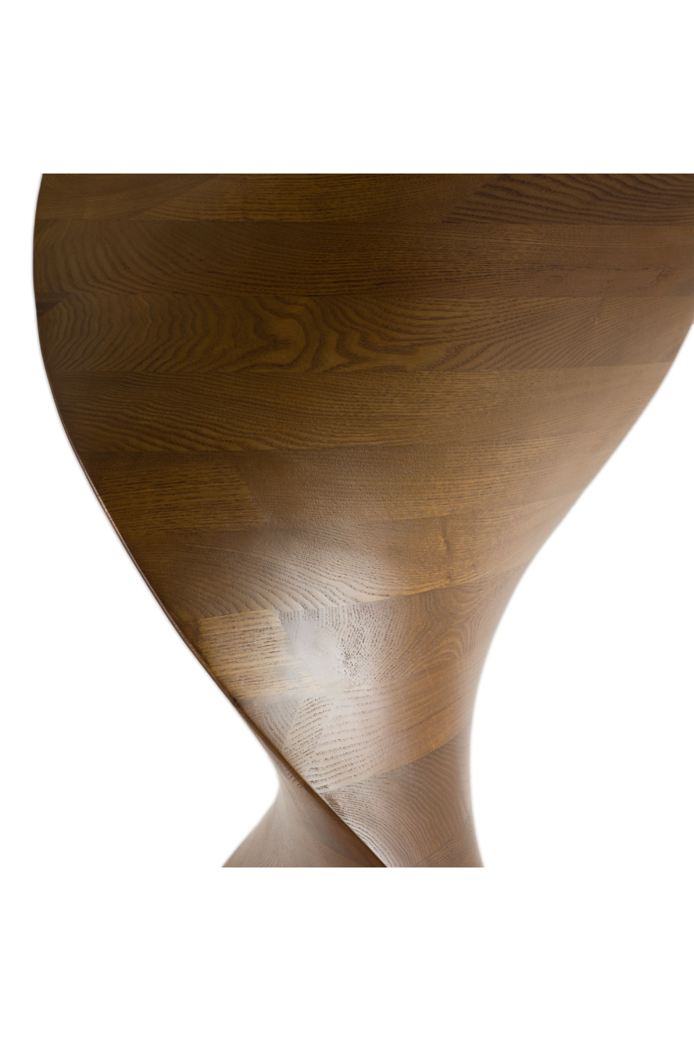 Twisted Wood Base Dining Table | Oroa.com