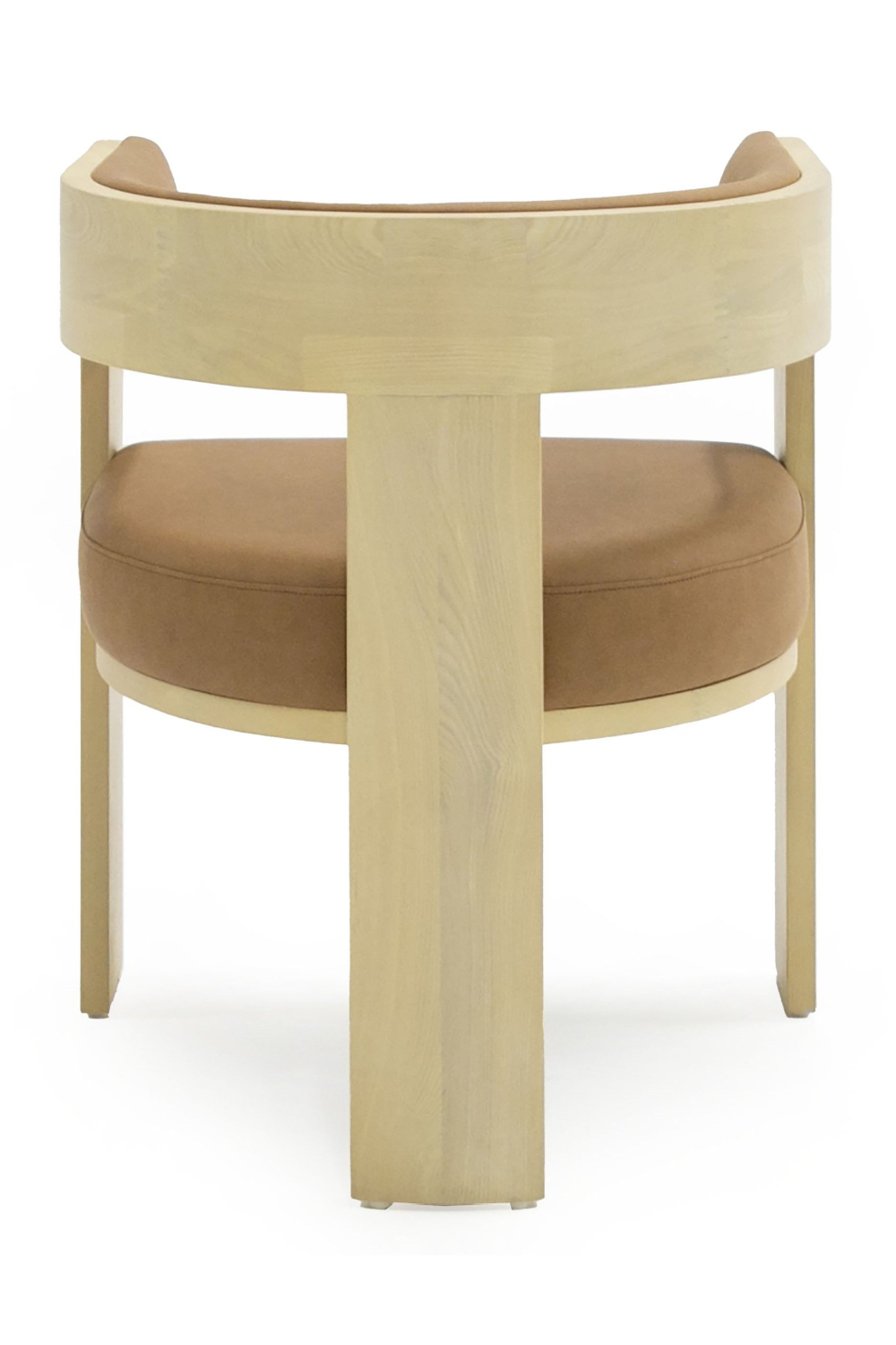 Natural Ash Curved Dining Chair | OROA Modern Osaka | Oroa.com