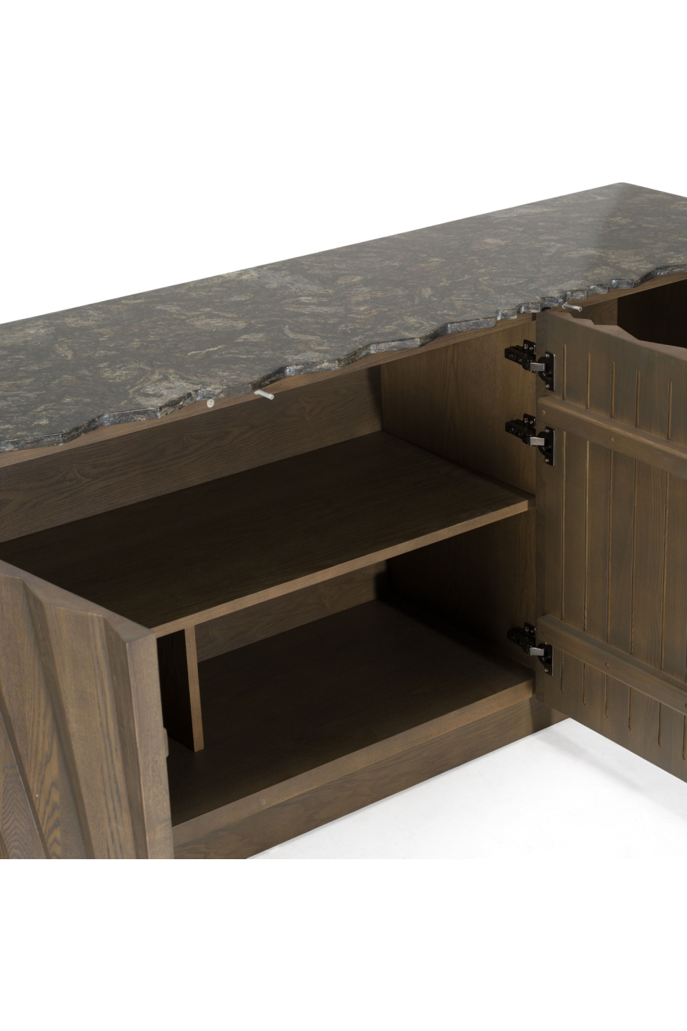 Gray Ash Wood Sideboard | Oroa.com