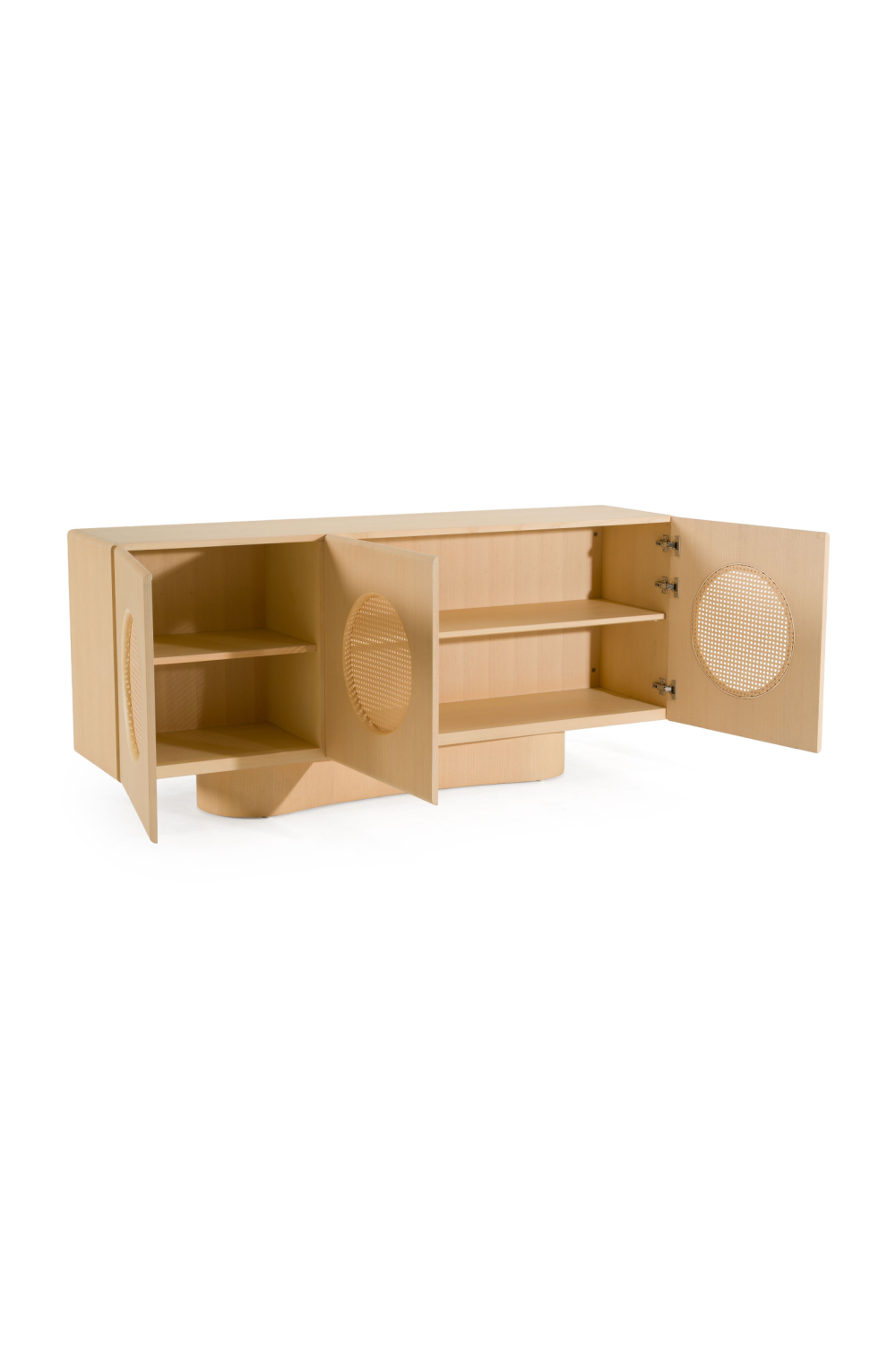 Natural Ash Rattan Sideboard | OROA Modern Osaka | Oroa.com