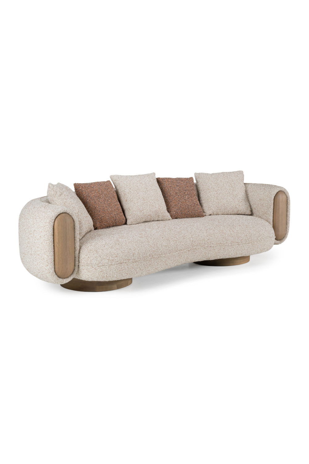 Multicolored Boucle Sofa | OROA Modern Raywood | Oroa.com