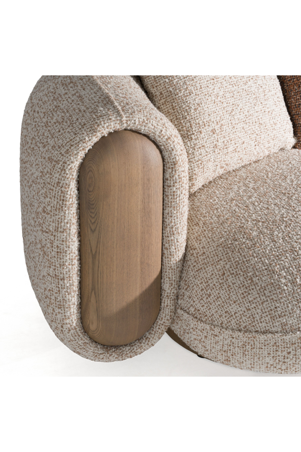 Multicolored Boucle Sofa | OROA Modern Raywood | Oroa.com