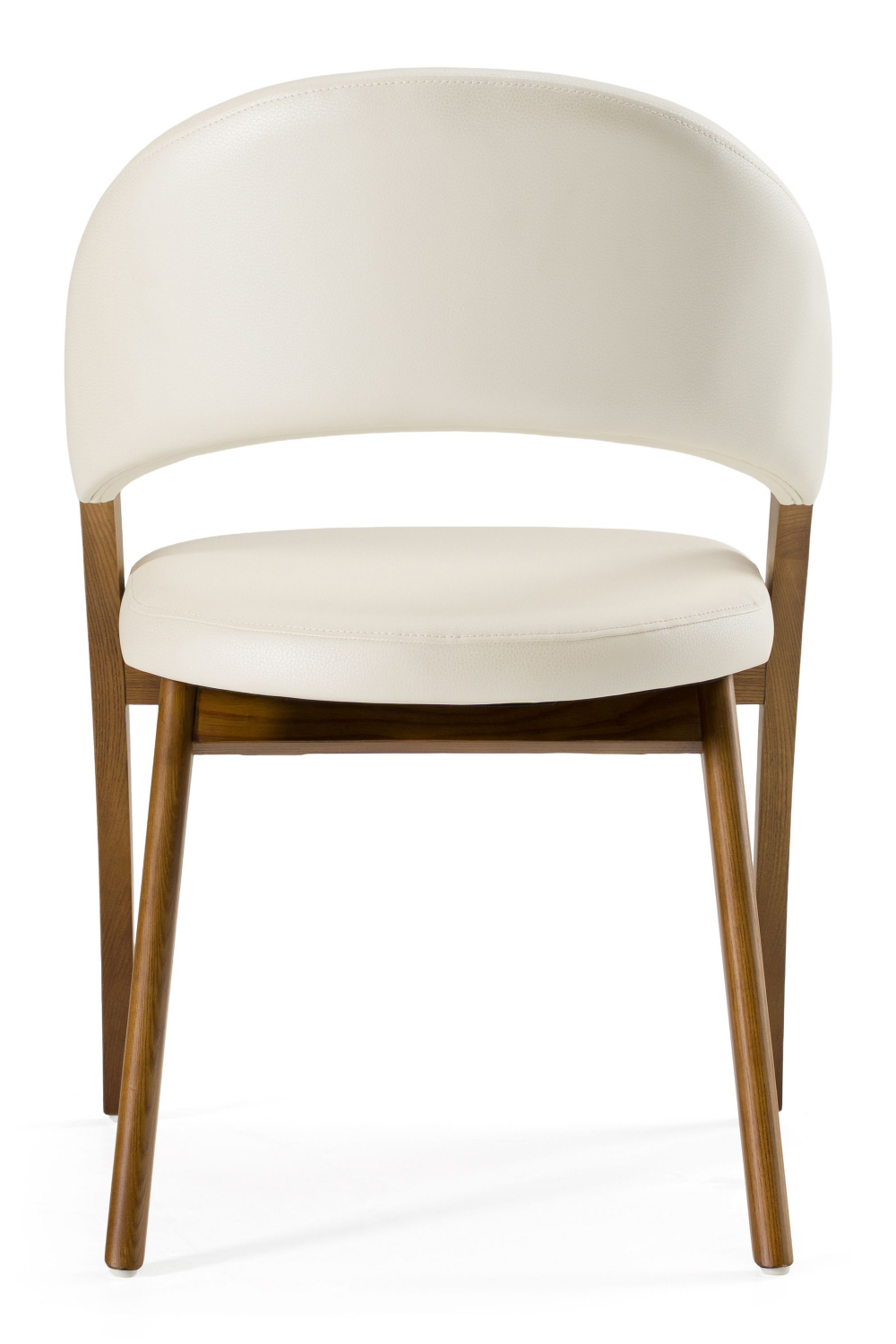 Ash Framed Cream Dining Chair | OROA Modern Lucas | Oroa.com