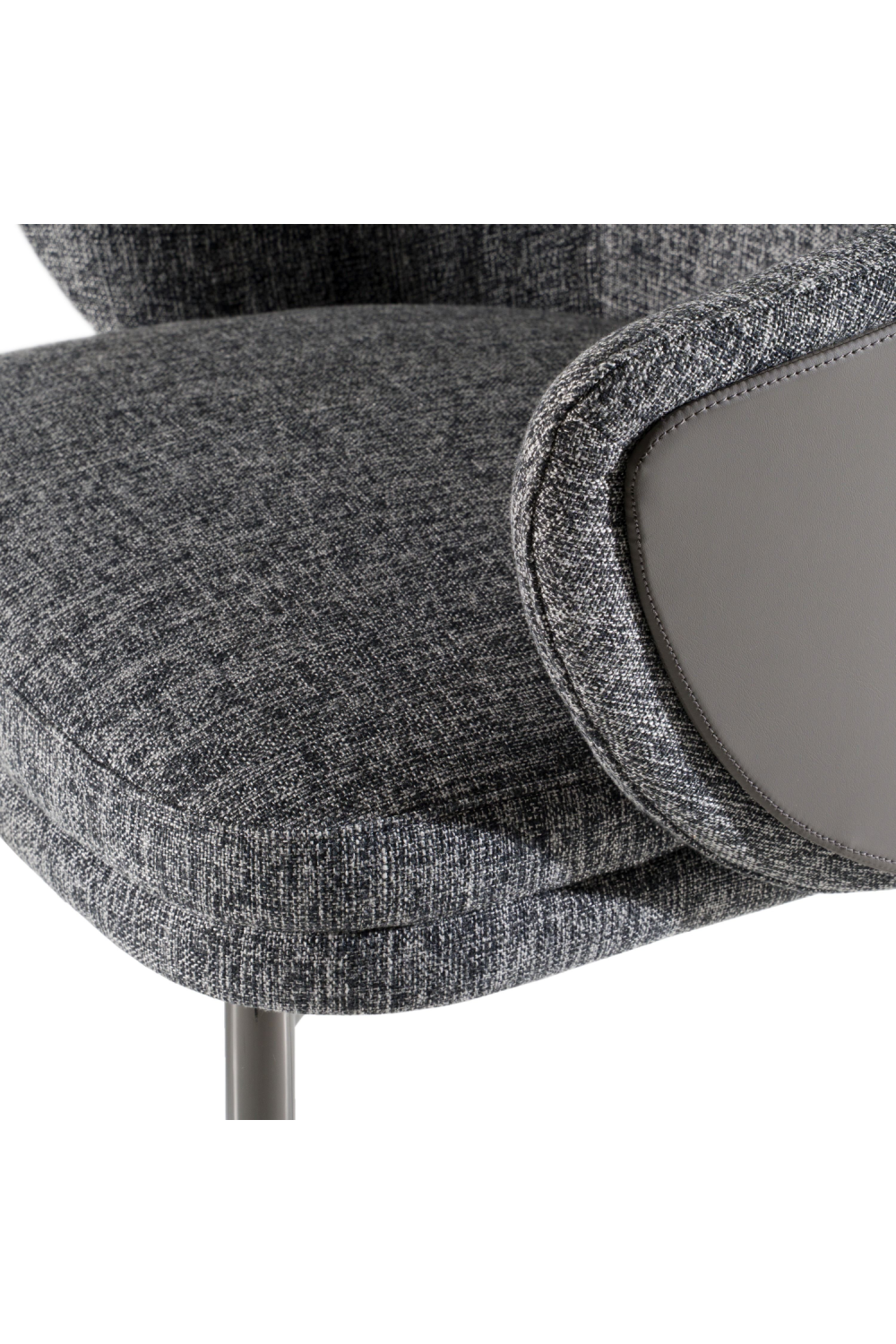 Gray Fabric Dining Chair | Oroa.com