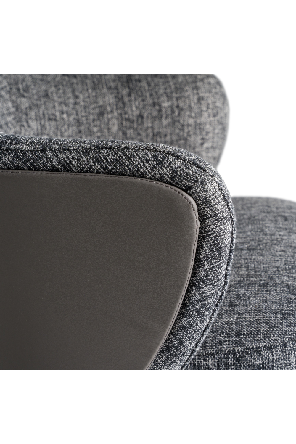 Gray Fabric Dining Chair | OROA Modern Cora | Oroa.com