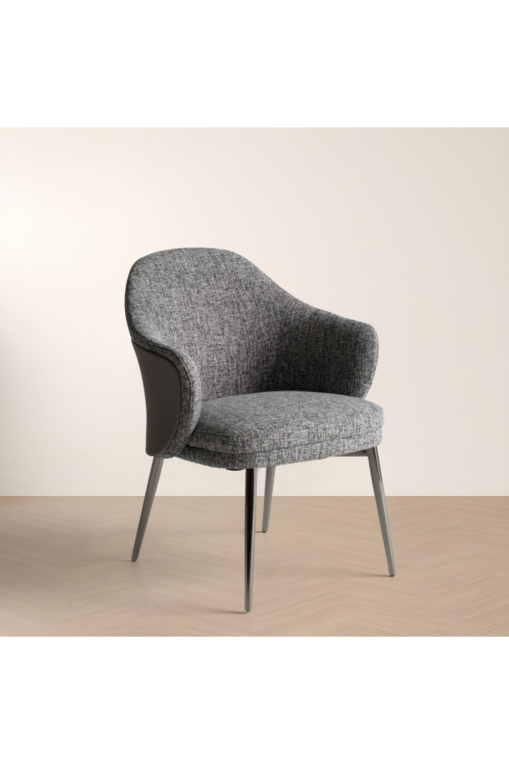 Gray Fabric Dining Chair | OROA Modern Cora | Oroa.com