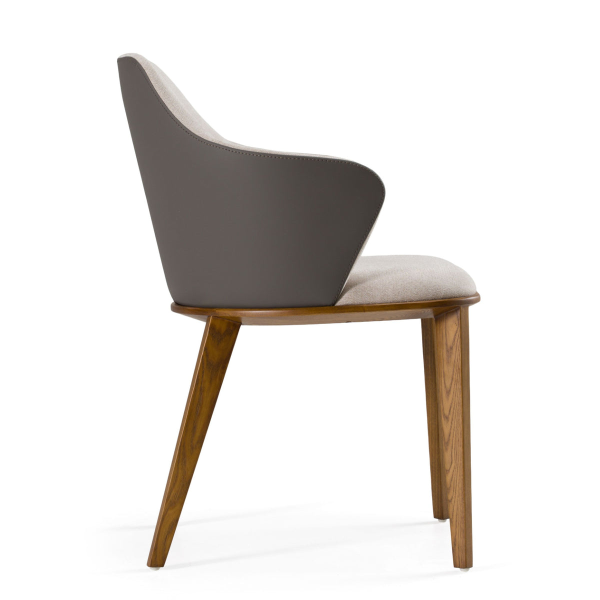 Beige & Gray Dining Chair | OROA Modern Megan