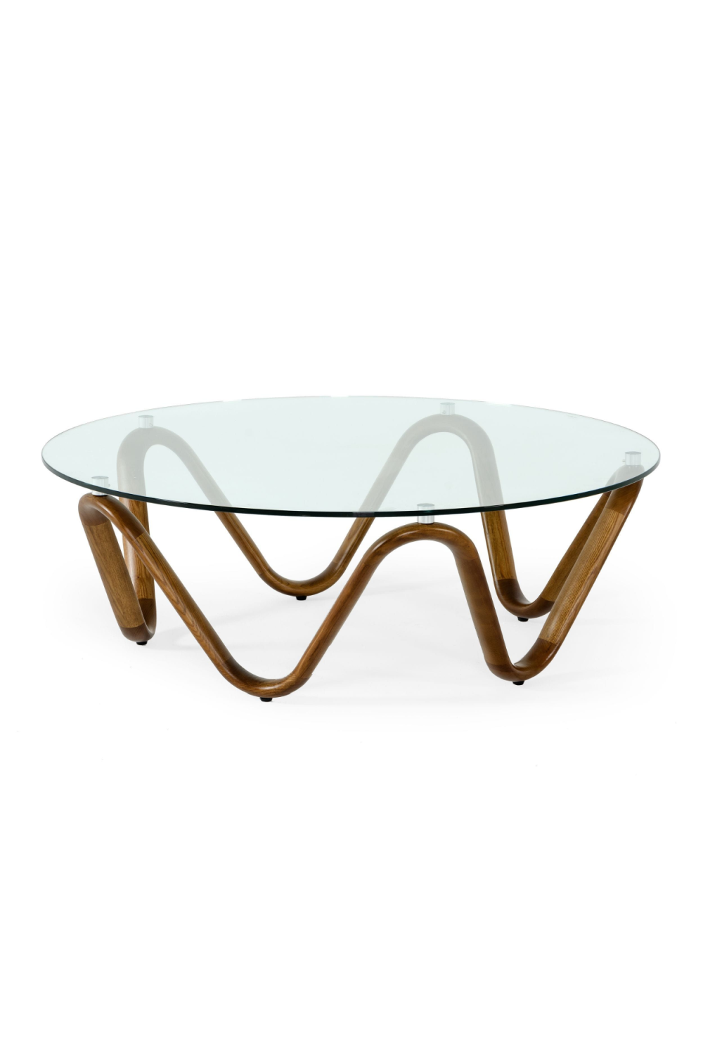 Glass Round Coffee Table | OROA Modern Lassen | Oroa.com