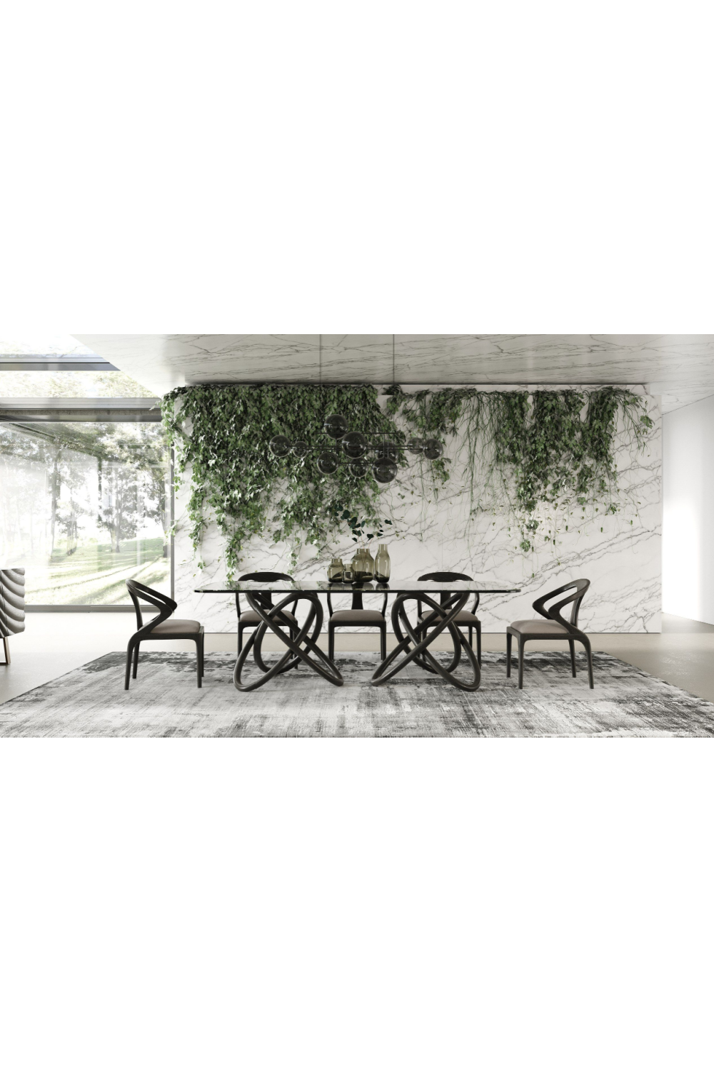 Spherical Base Dining Table | OROA Modern Mason | Oroa.com
