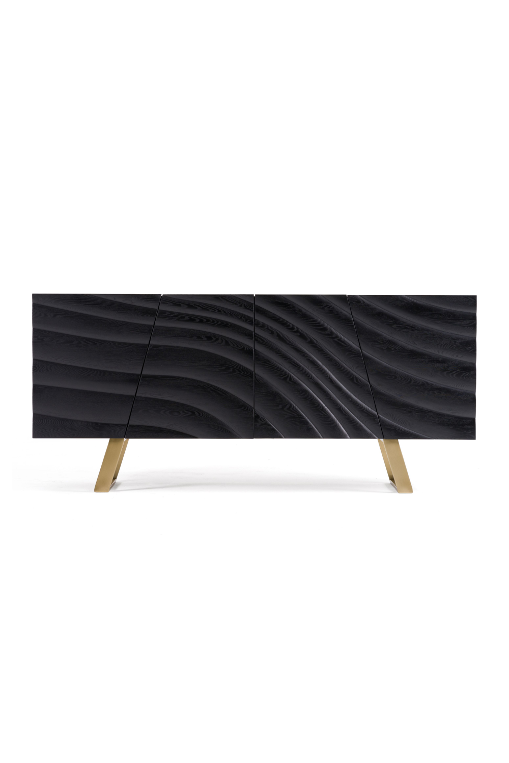 Wave Patterned Ash Sideboard | Oroa.com
