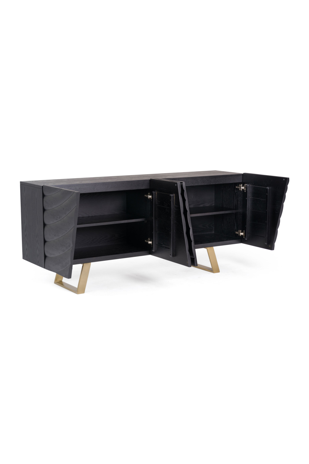 Wave Patterned Ash Sideboard | OROA Modern Finley | Oroa.com