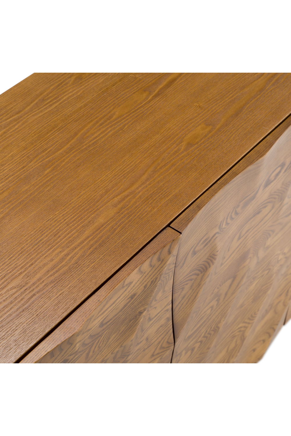 Ash Wood 4-Door Sideboard | Oroa.com