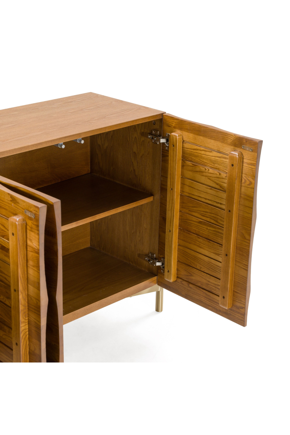 Ash Wood 4-Door Sideboard | Oroa.com