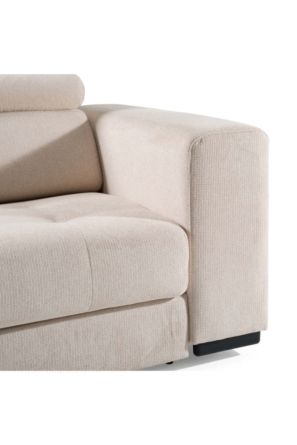 Cream Fabric Sofa Bed | OROA Modern Icon | Oroa.com