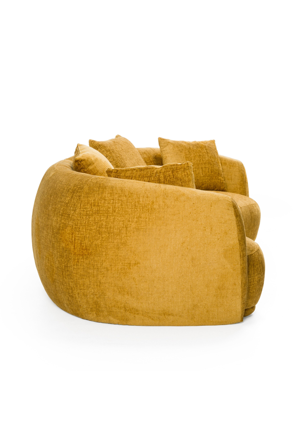 Yellow 4-Seater Sofa | OROA Modern Oakland | Oroa.com