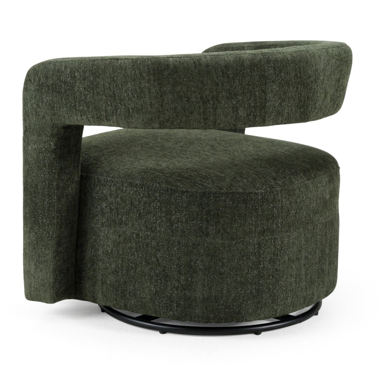 Green Swivel Accent Chair | OROA Modern Ryan