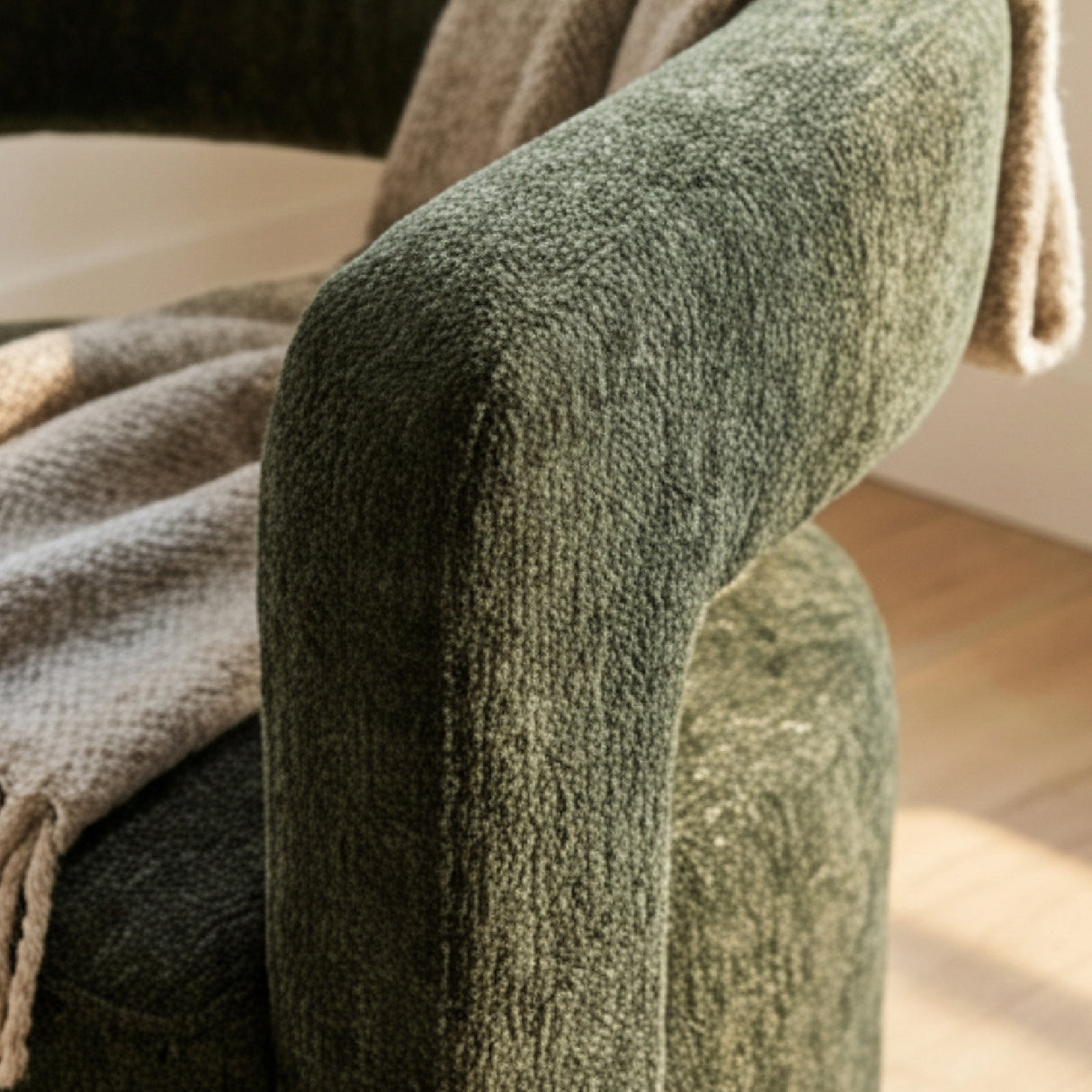 Green Swivel Accent Chair – Ryan – alternate view 10