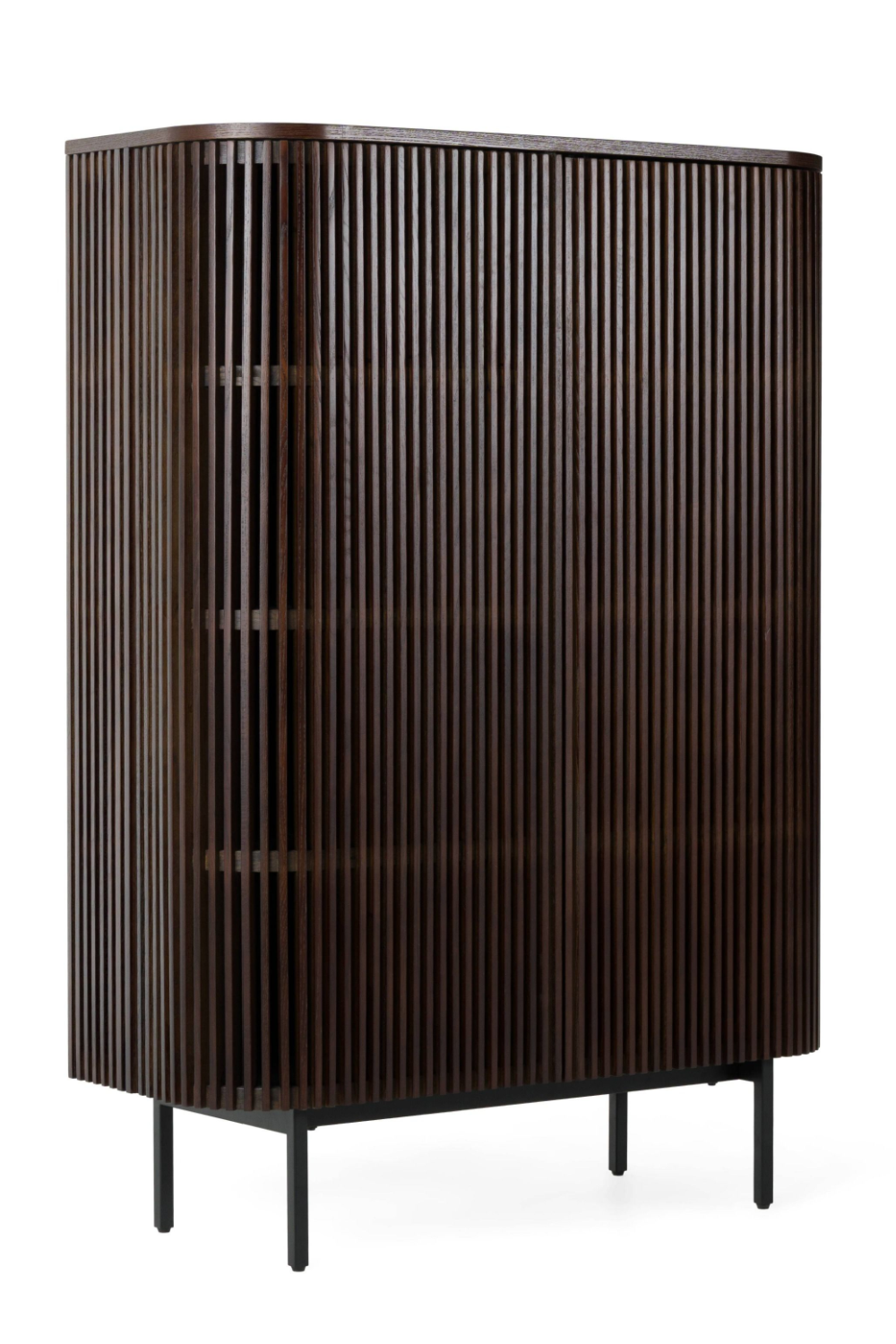 Smoked Ash Tall Sideboard | Oroa.com