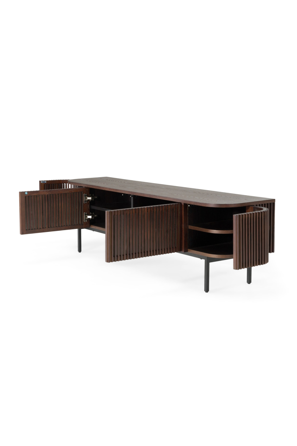 Smoked Ash TV Stand | OROA Modern Clifton | Oroa.com