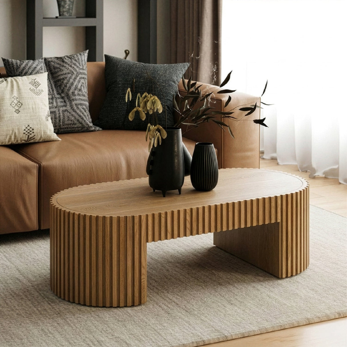 Wooden 1-Drawer Coffee Table | Oroa Modern Albrite | Oroa.com