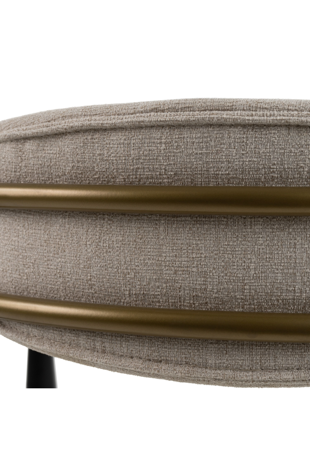 Gold-Armed Dining Chair | OROA Modern Buchtel | Oroa.com