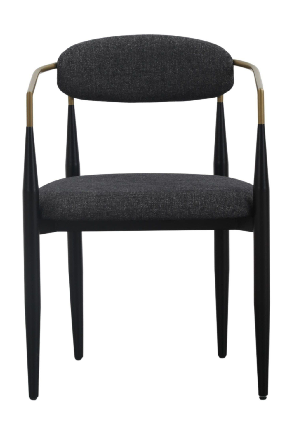 Gold-Armed Dining Chair | OROA Modern Buchtel | Oroa.com